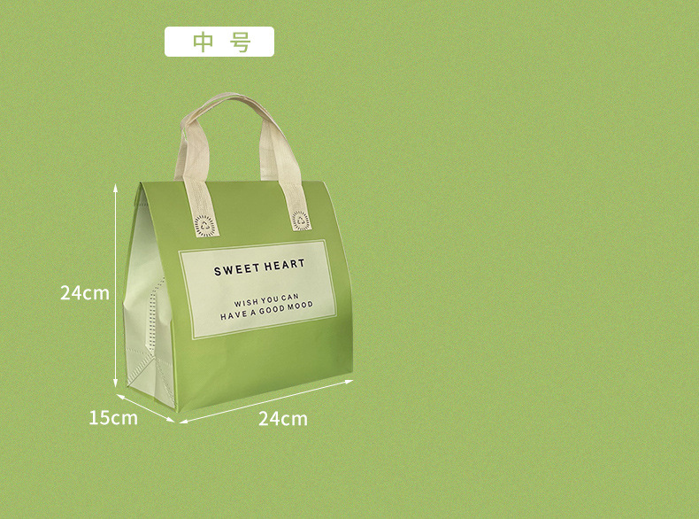 绍兴市奶茶外卖袋餐饮外卖袋-铝箔保温袋定做-单杯奶茶外卖袋